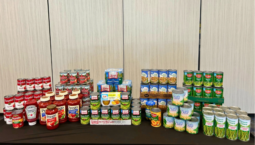 Lodi food drive donation