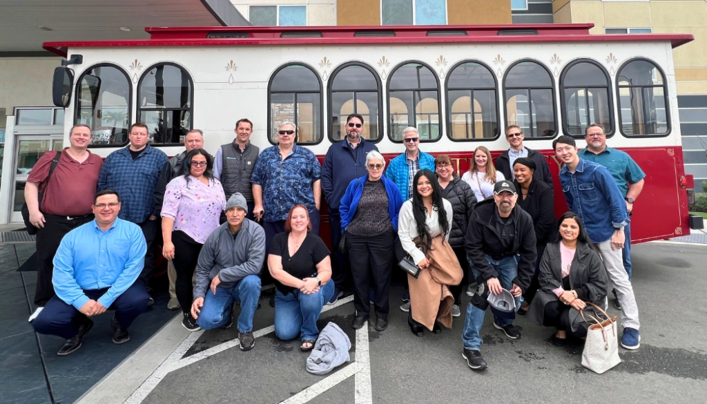 Trolley team photo